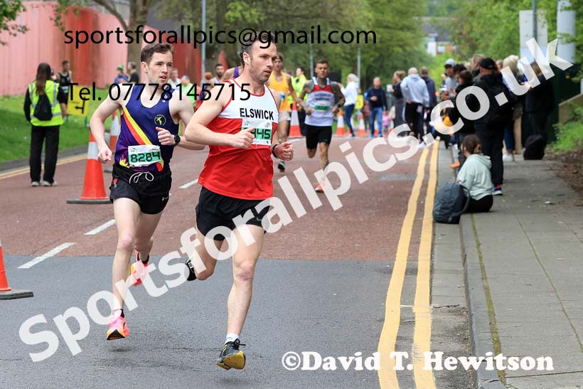 Gateshead Half Marathon and 10k, 2024 Gateshead Marathon, Half Marathon and 10k, Gateshead Stadium.  Photo: David T. Hewitson/Sports for All Pics